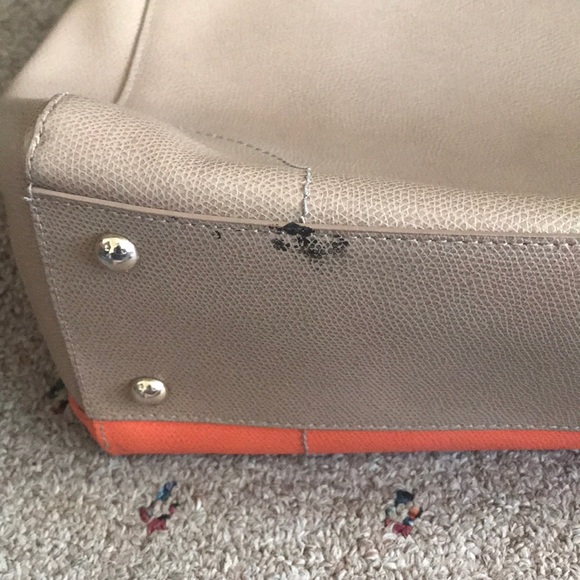 Furla Tan/Orange Purse - Picture 4 of 7